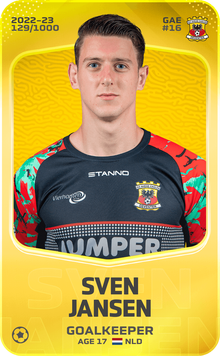 Sven Jansen 2022-23 • Limited 129/1000