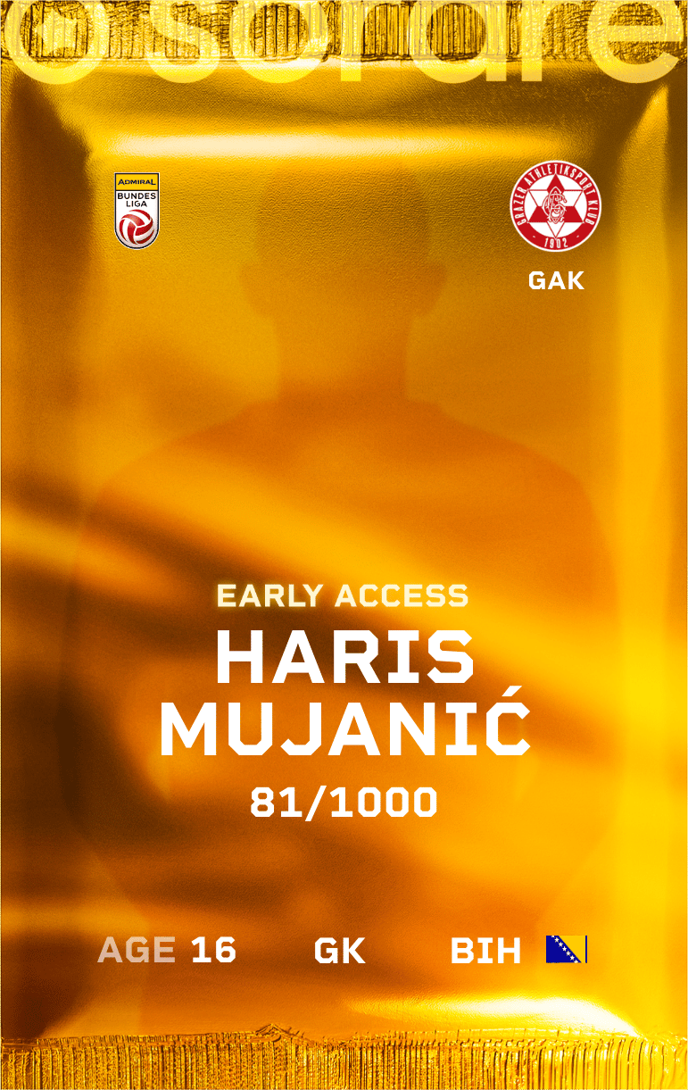 Haris Mujanić 2024-25 • Limited 81/1000