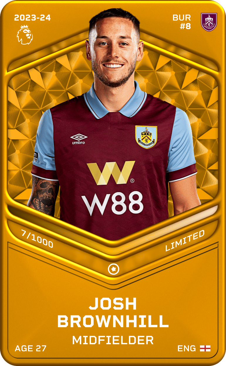 Josh Brownhill 2023-24 • Limited 7/1000