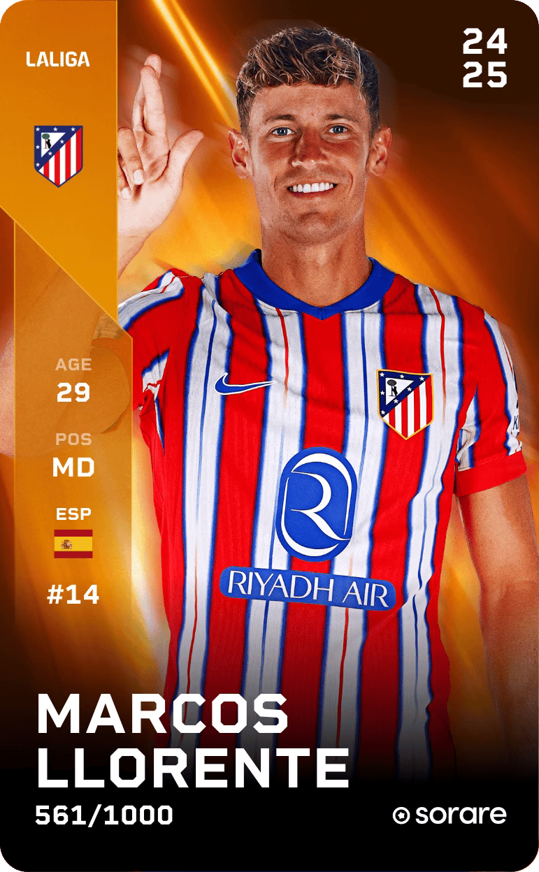 Marcos Llorente 2024-25 • Limited 561/1000