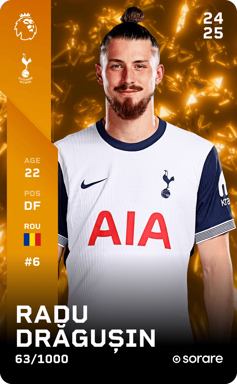 Radu Drăgușin 2024-25 • Limited 63/1000