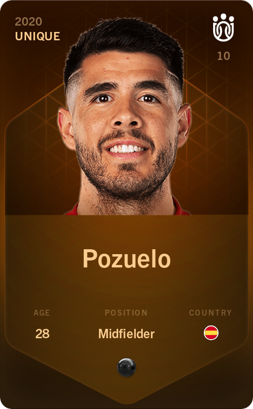 Sorare - Sorare Official - Pozuelo 2020-21 • Unique - NFT # 8463842600462077672994855853458789837083005403955640172912554326791145549373