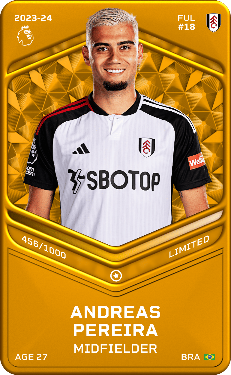 Andreas Pereira 2023-24 • Limited 456/1000