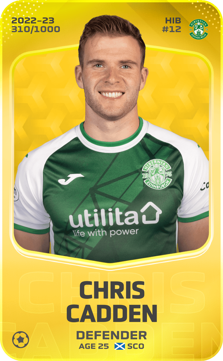 Chris Cadden 2022-23 • Limited 310/1000