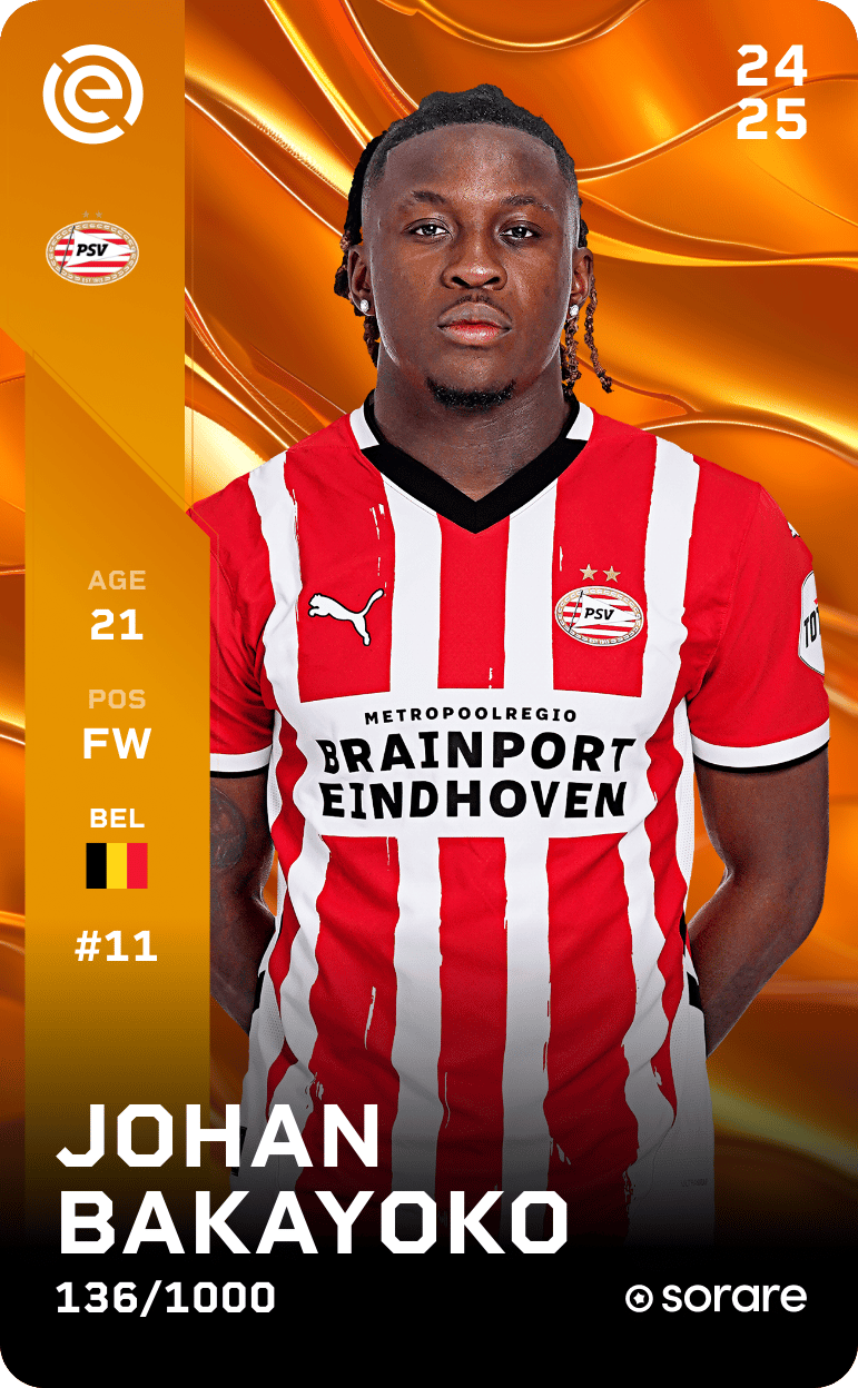 Johan Bakayoko 2024-25 • Limited 136/1000