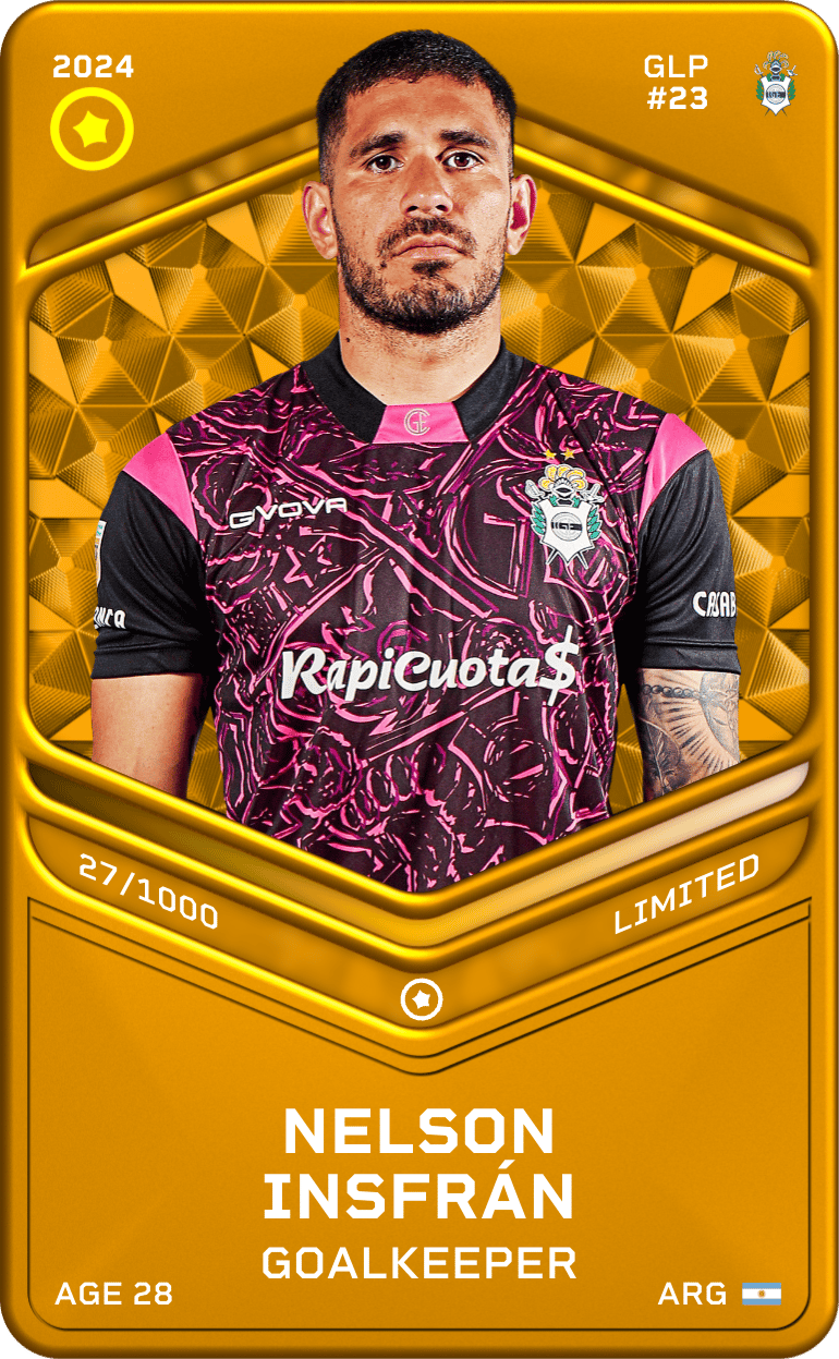 Nelson Insfrán 2024-25 • Limited 27/1000