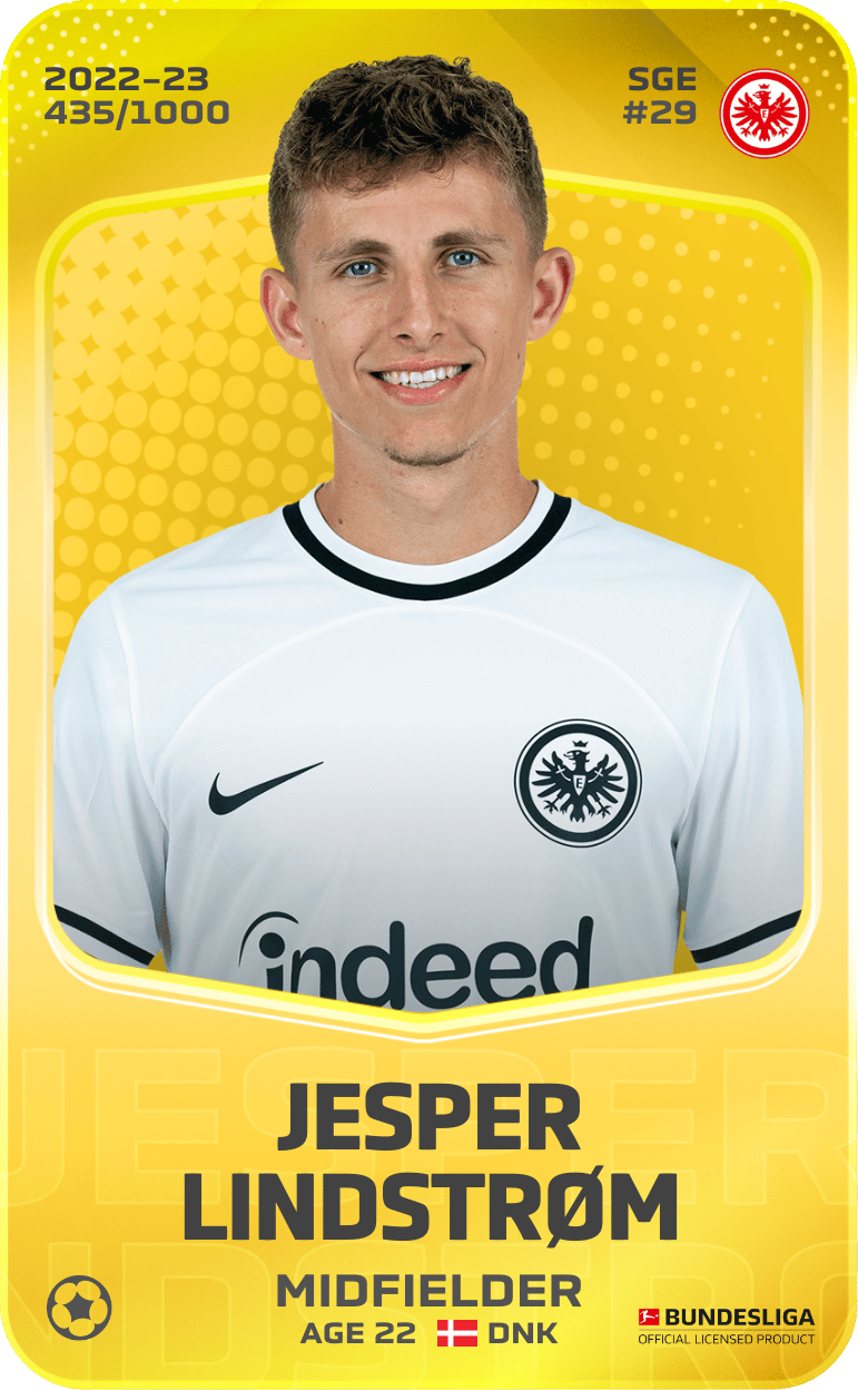 Jesper Lindstrøm 2022-23 • Limited 435/1000