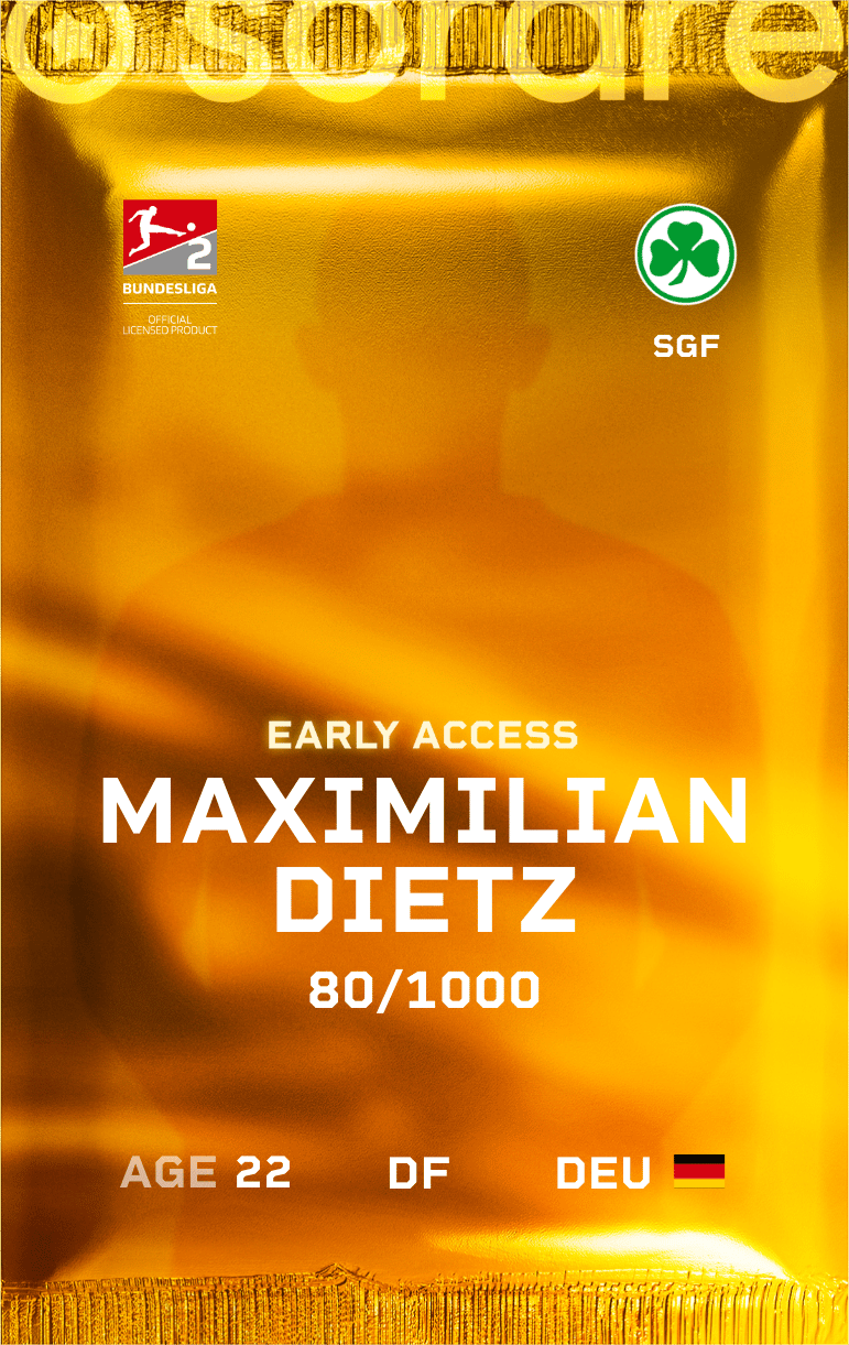 Maximilian Dietz 2024-25 • Limited 80/1000