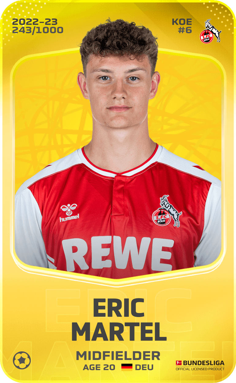 Eric Martel 2022-23 • Limited 243/1000