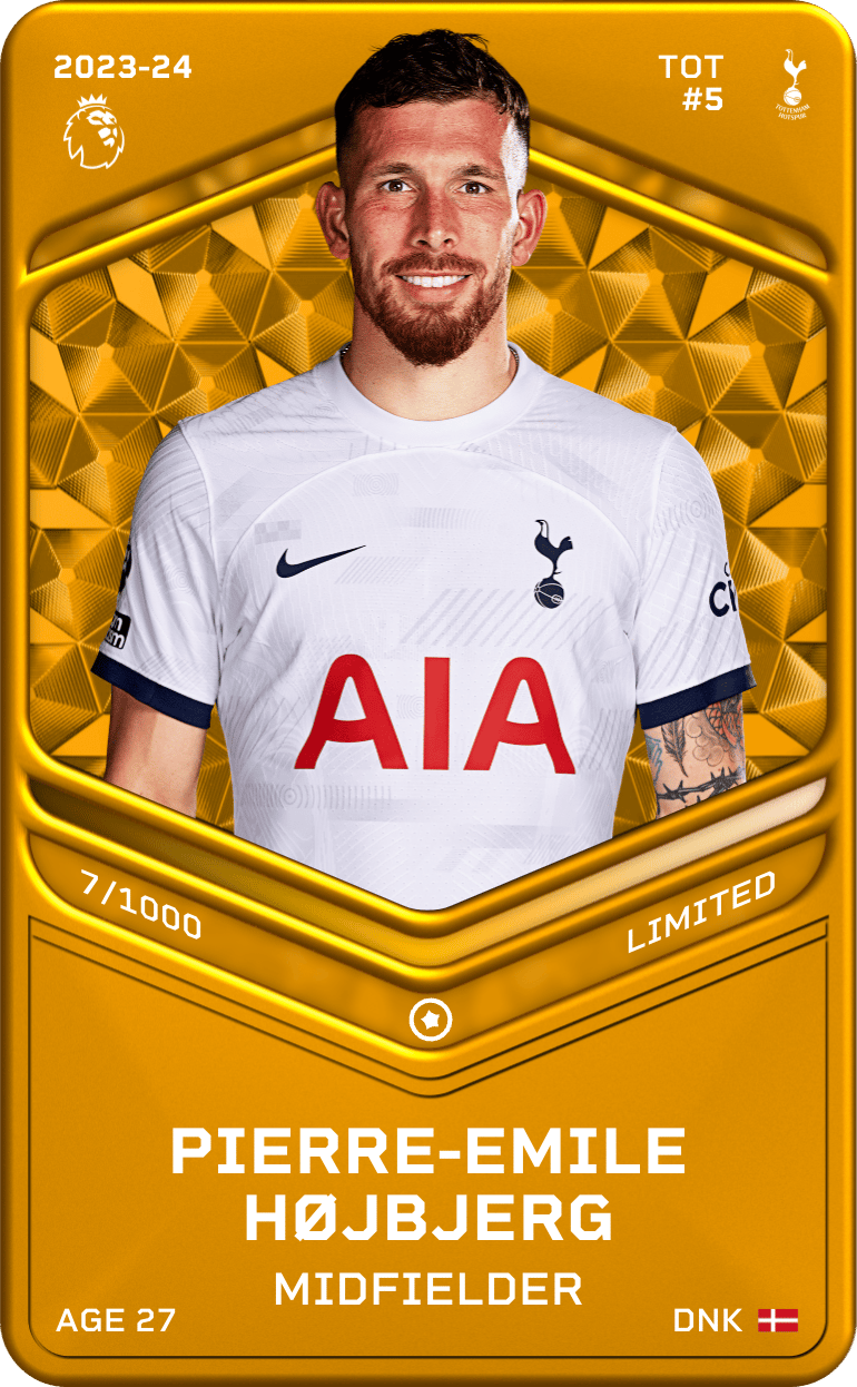 Pierre-Emile Højbjerg 2023-24 • Limited 7/1000