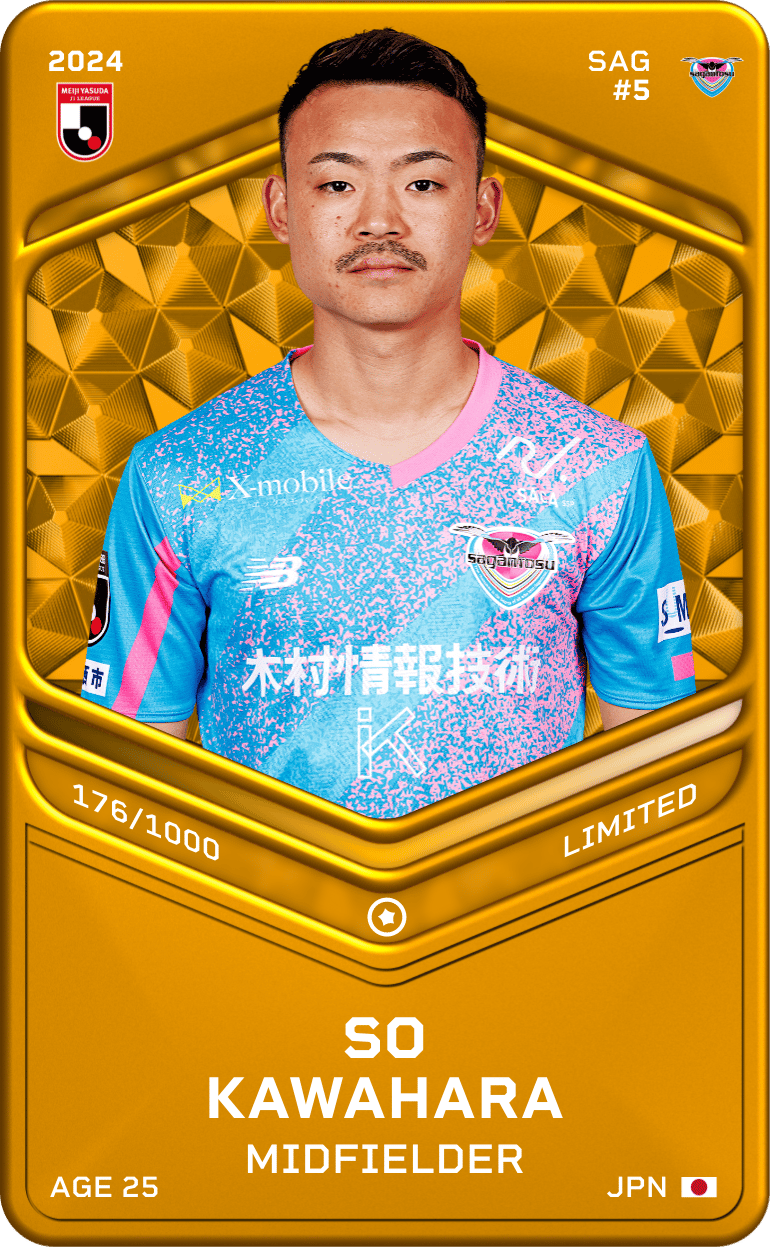 So Kawahara 2024-25 • Limited 176/1000