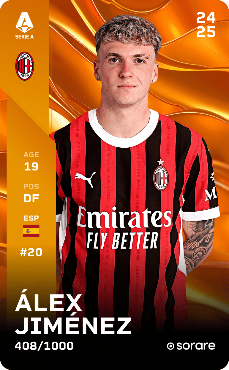 Álex Jiménez 2024-25 • Limited 408/1000