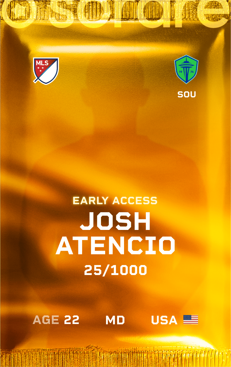 Josh Atencio 2025-26 • Limited 25/1000