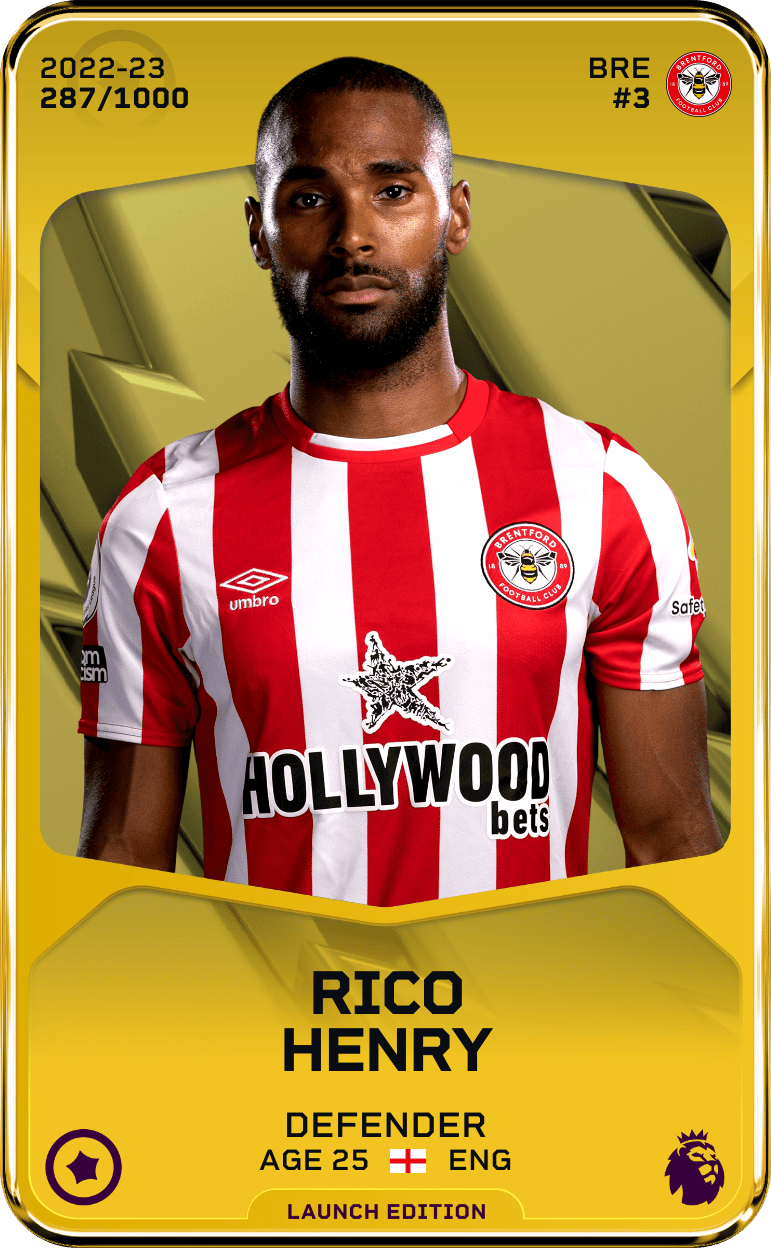 Rico Henry 2022-23 • Limited 287/1000
