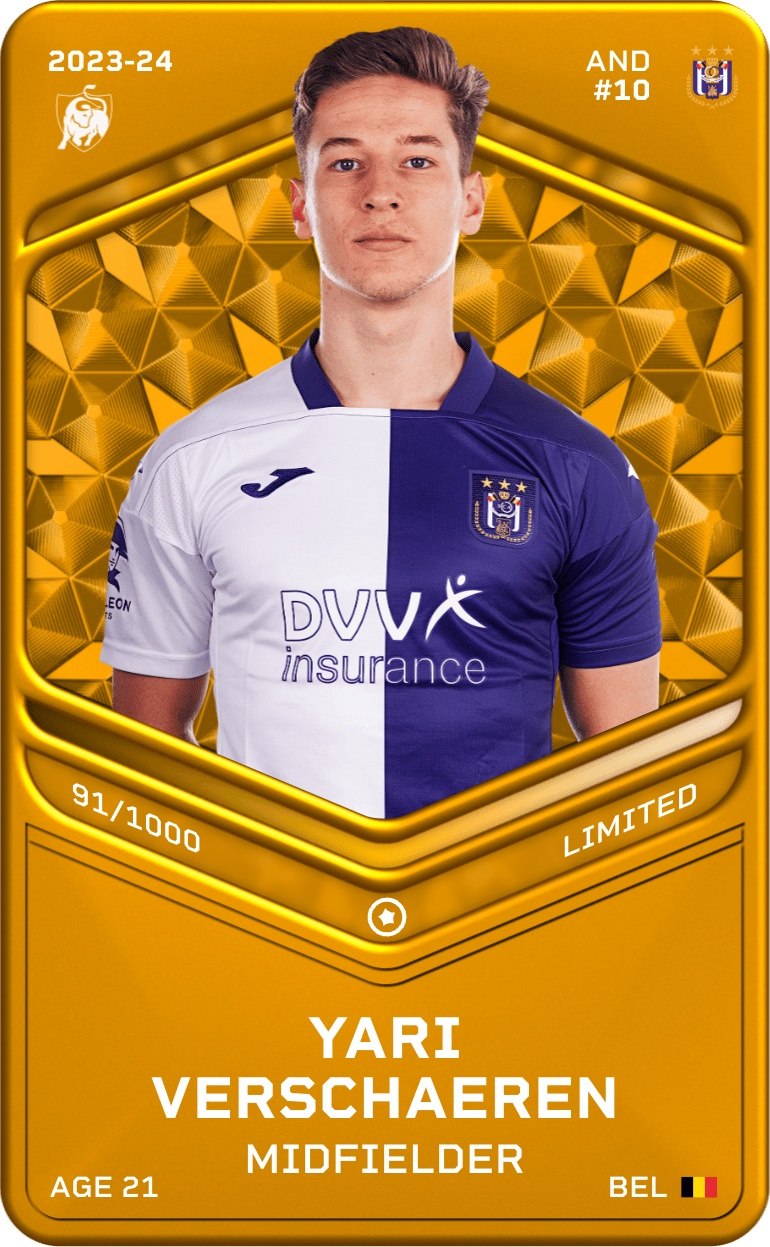 Yari Verschaeren 2023-24 • Limited 91/1000