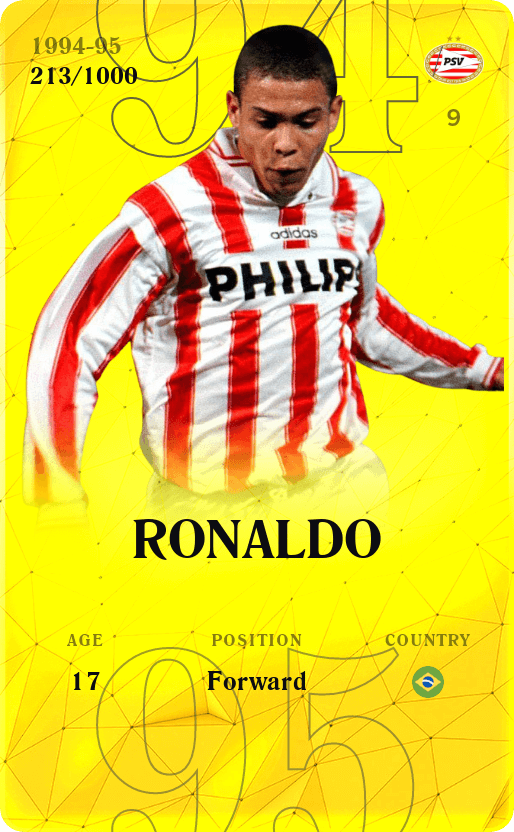 Ronaldo 1994-95 • Limited 213/1000