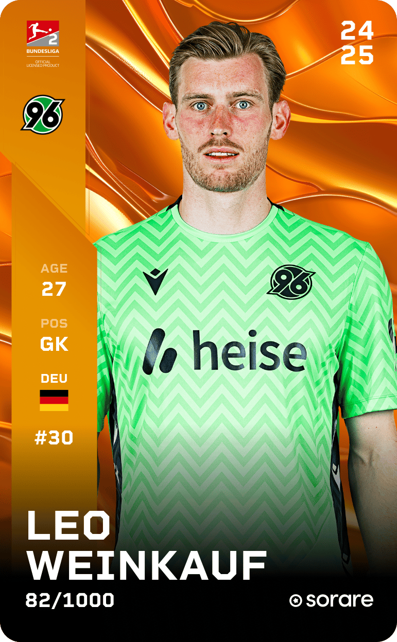 Leo Weinkauf 2024-25 • Limited 82/1000