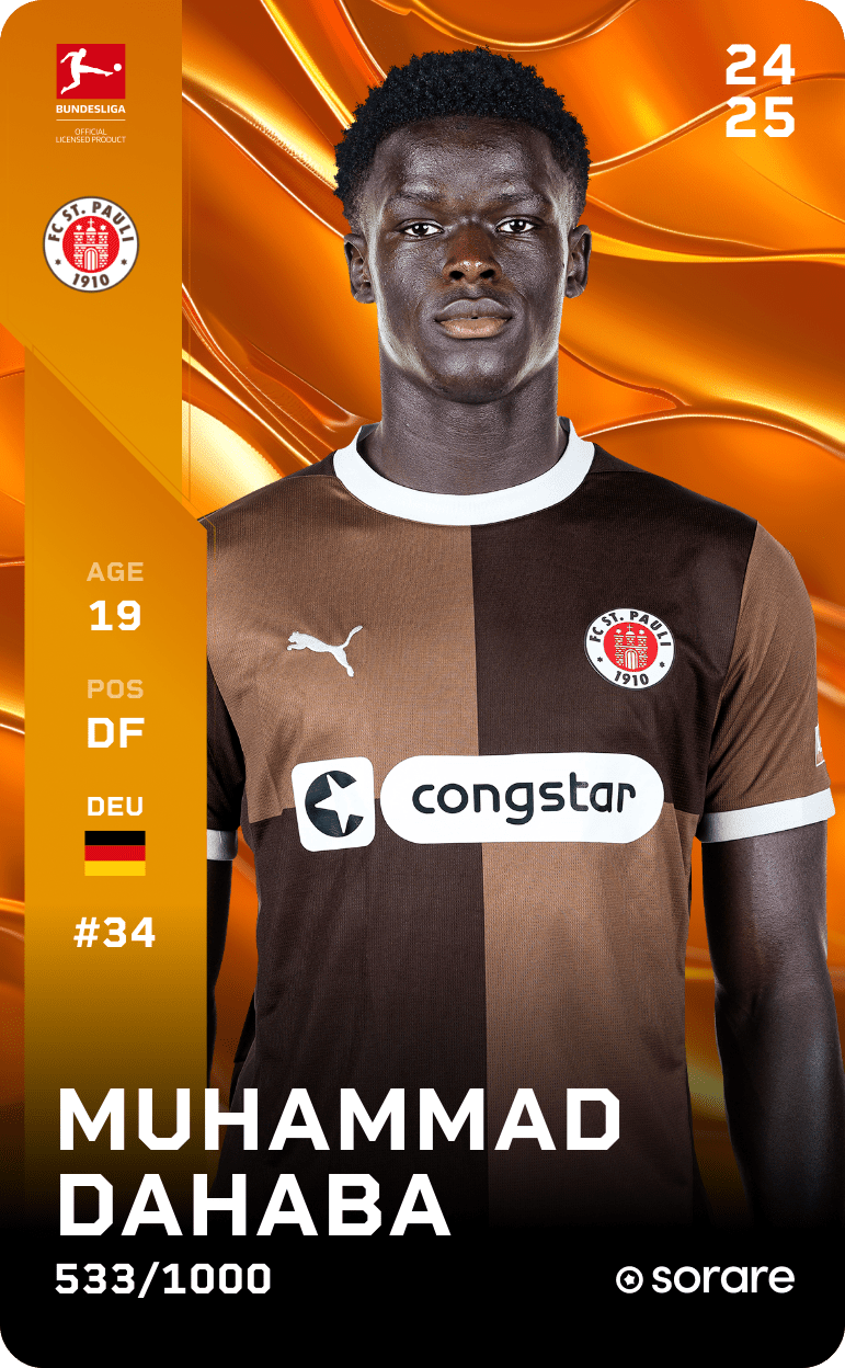 Muhammad Dahaba 2024-25 • Limited 533/1000