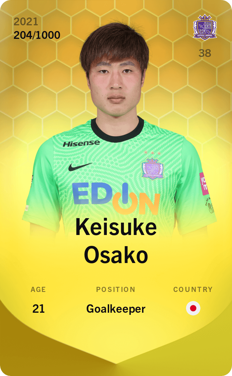 Keisuke Osako 2021-22 • Limited 204/1000