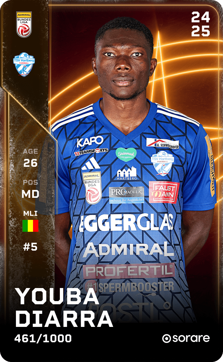 Youba Diarra 2024-25 • Limited 461/1000