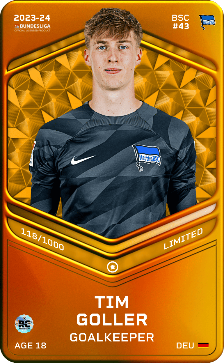 Tim Goller 2023-24 • Limited 118/1000
