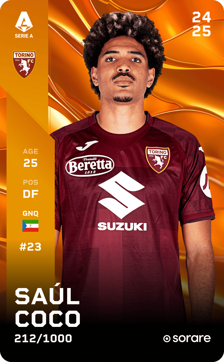 Saúl Coco 2024-25 • Limited 212/1000