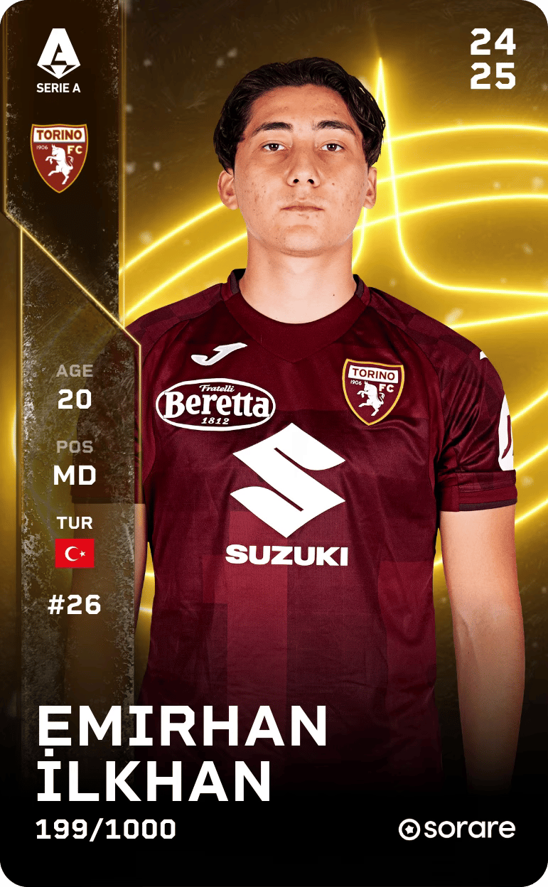 Emirhan İlkhan 2024-25 • Limited 199/1000