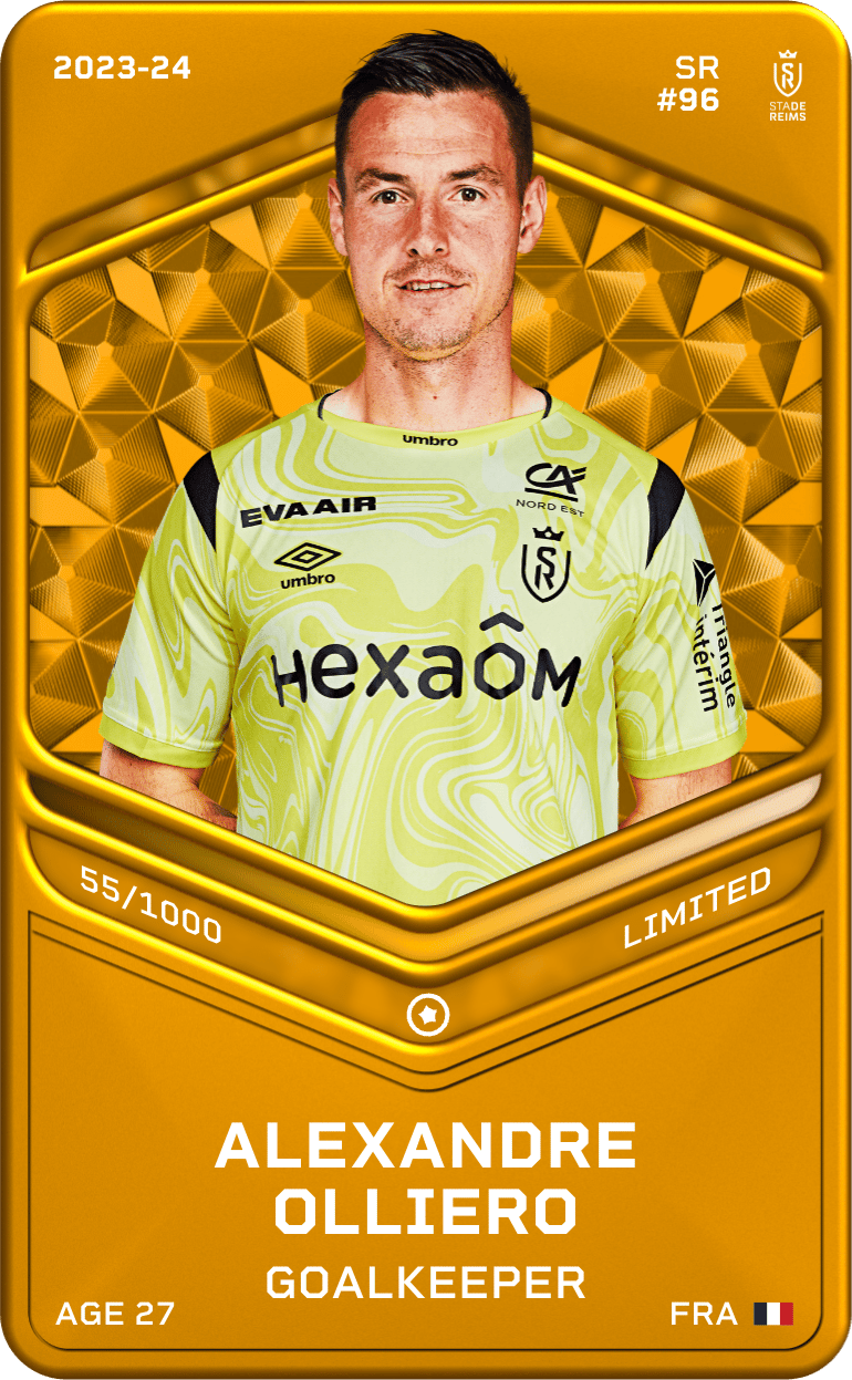 Alexandre Olliero 2023-24 • Limited 55/1000