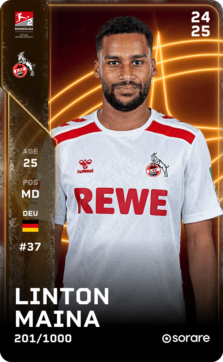 Linton Maina 2024-25 • Limited 201/1000