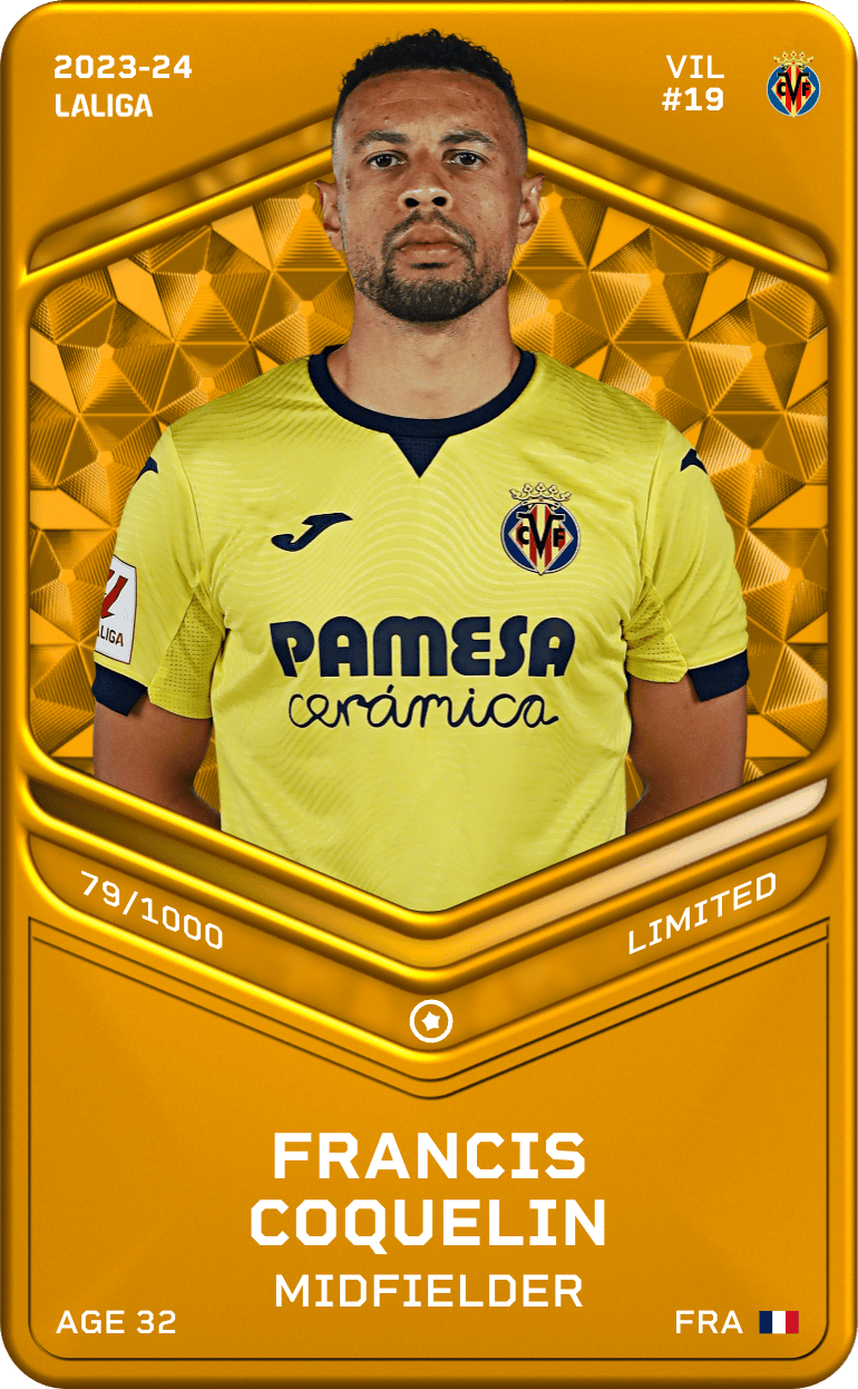 Francis Coquelin 2023-24 • Limited 79/1000