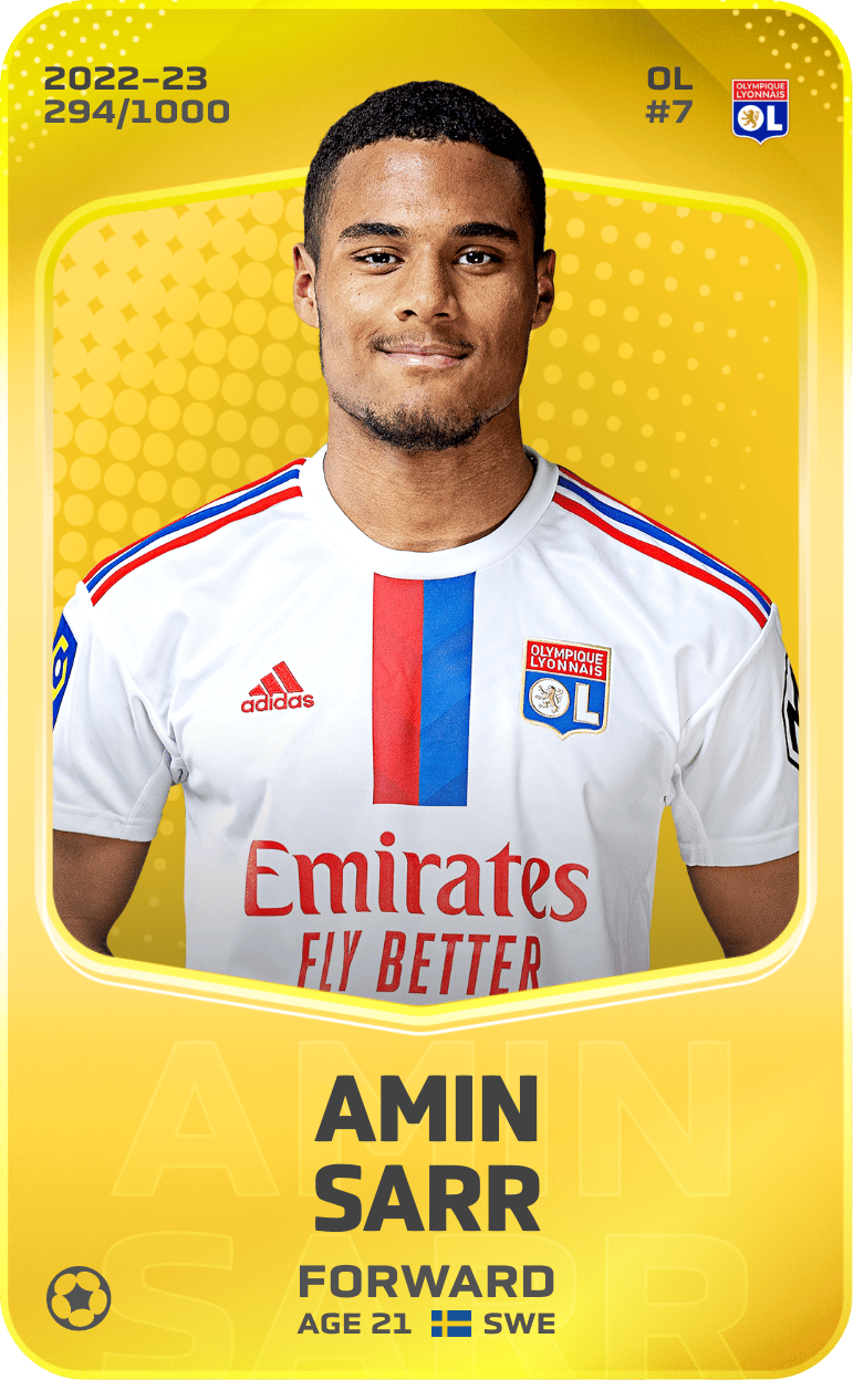 Amin Sarr 2022-23 • Limited 294/1000