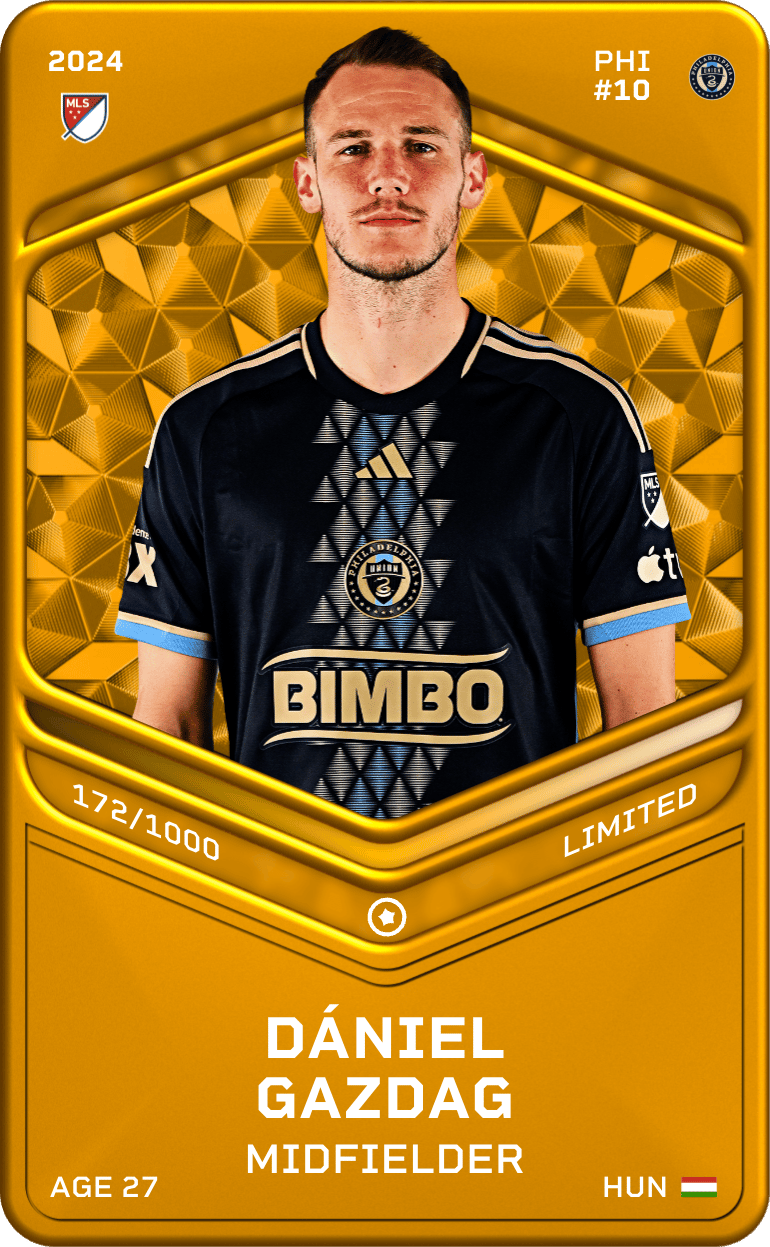 Dániel Gazdag 2024-25 • Limited 172/1000