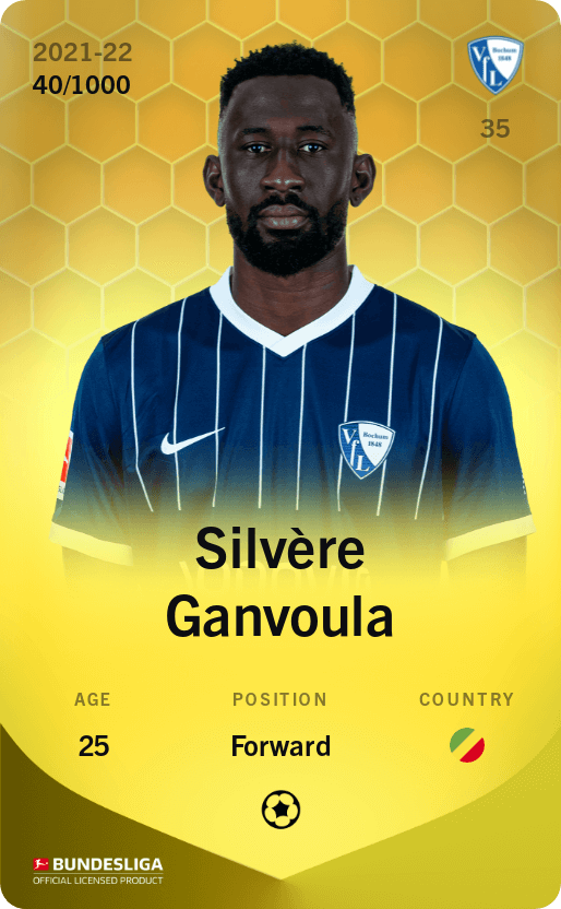 Silvère Ganvoula 2021-22 • Limited 40/1000