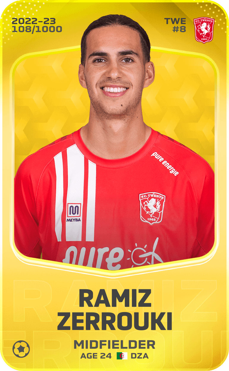 Ramiz Zerrouki 2022-23 • Limited 108/1000
