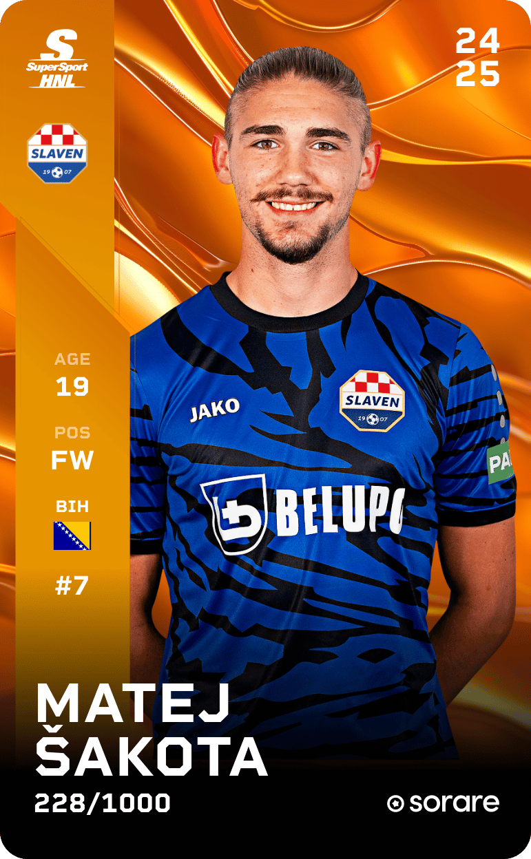 Matej Šakota 2024-25 • Limited 228/1000