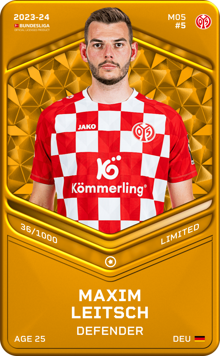 Maxim Leitsch 2023-24 • Limited 36/1000