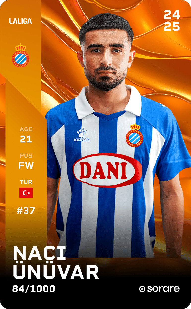 Naci Ünüvar 2024-25 • Limited 84/1000