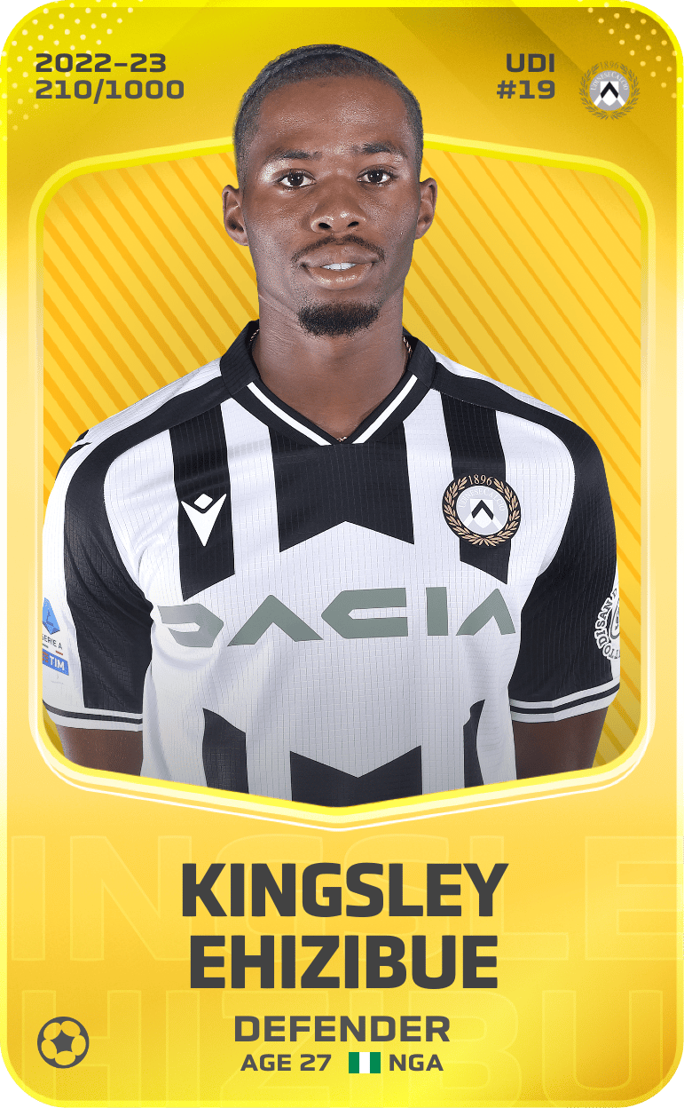 Kingsley Ehizibue 2022-23 • Limited 210/1000