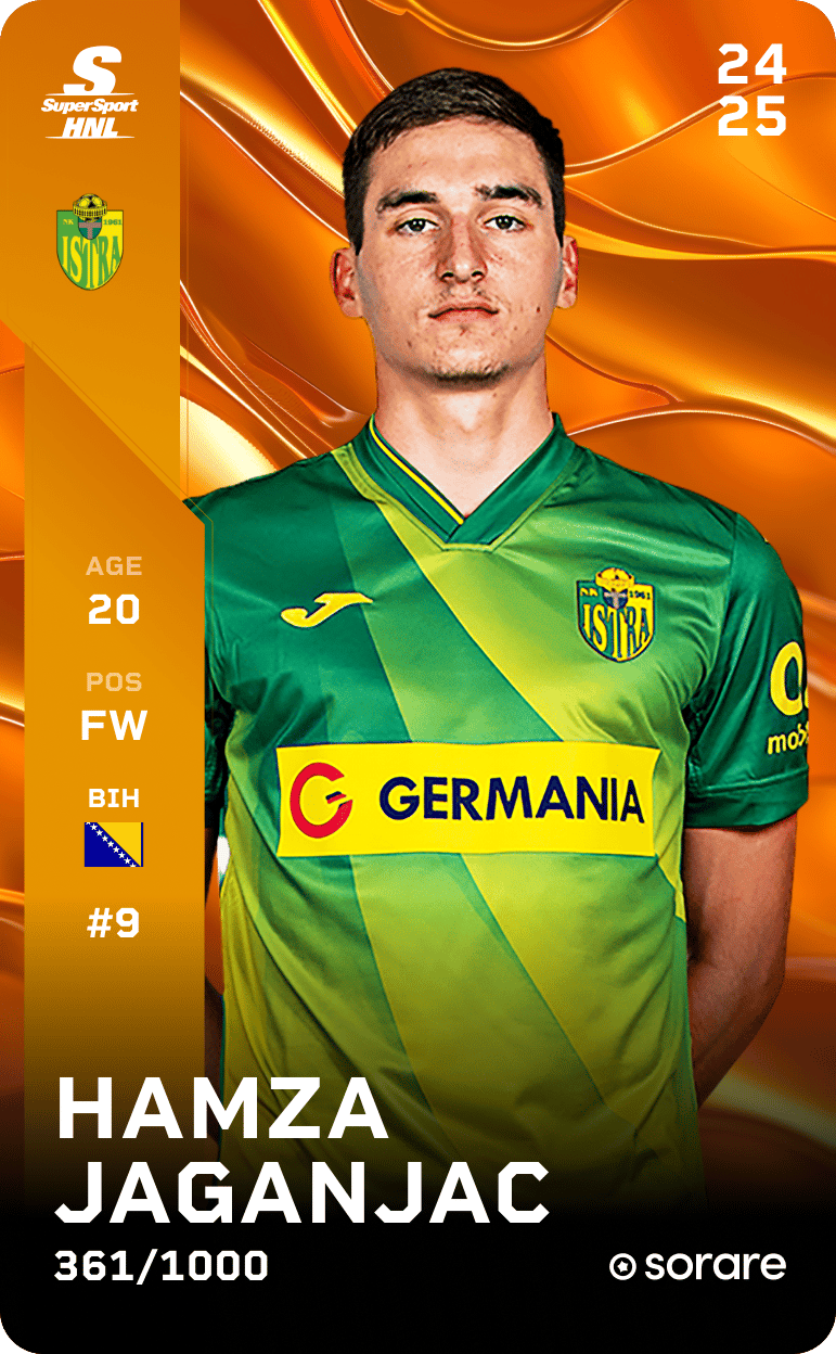 Hamza Jaganjac 2024-25 • Limited 361/1000