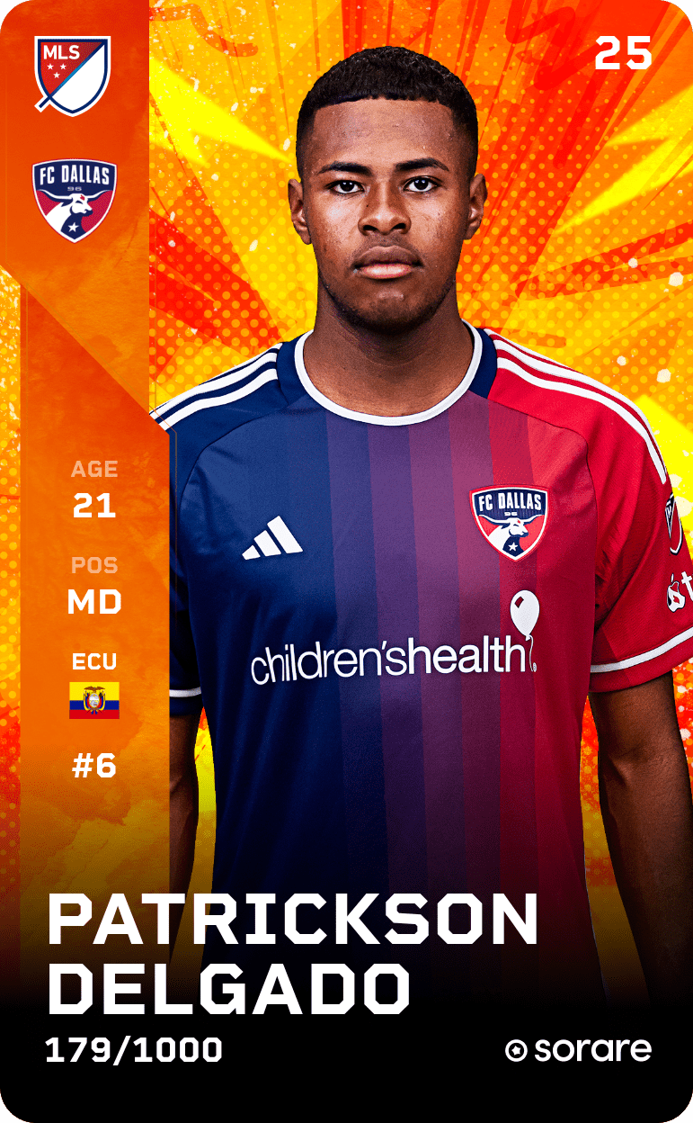 Patrickson Delgado 2025-26 • Limited 179/1000