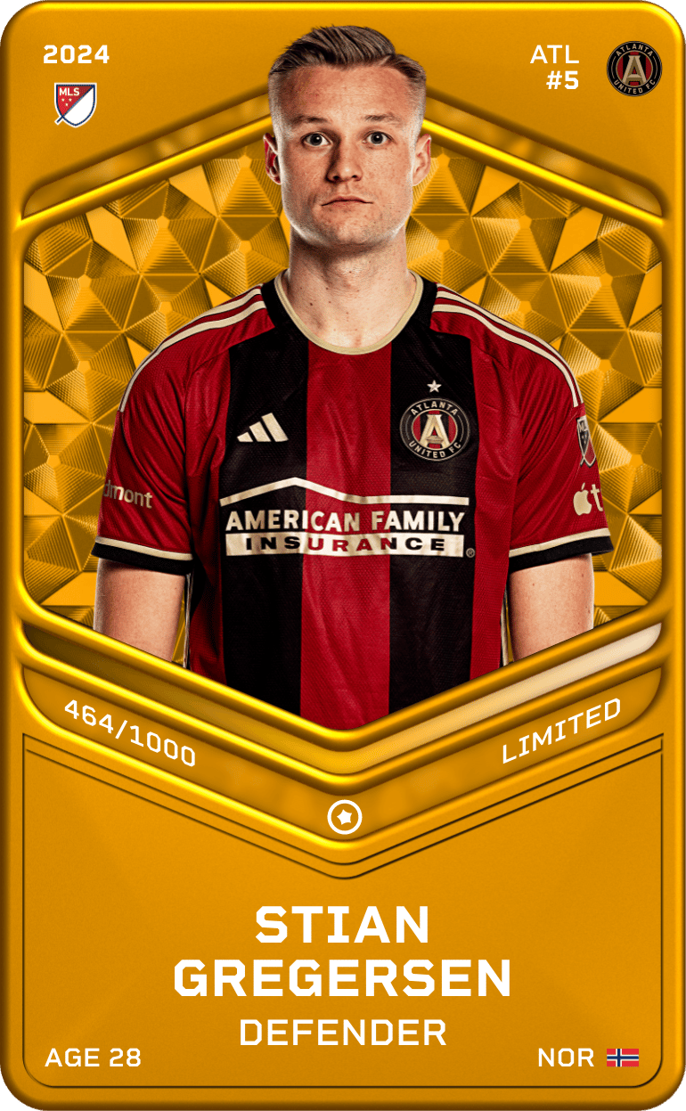 Stian Gregersen 2024-25 • Limited 464/1000