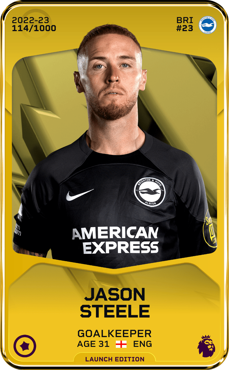 Jason Steele 2022-23 • Limited 114/1000