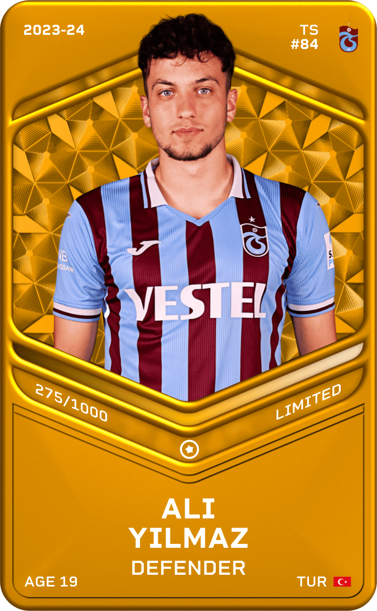 Ali Yılmaz 2023-24 • Limited 275/1000