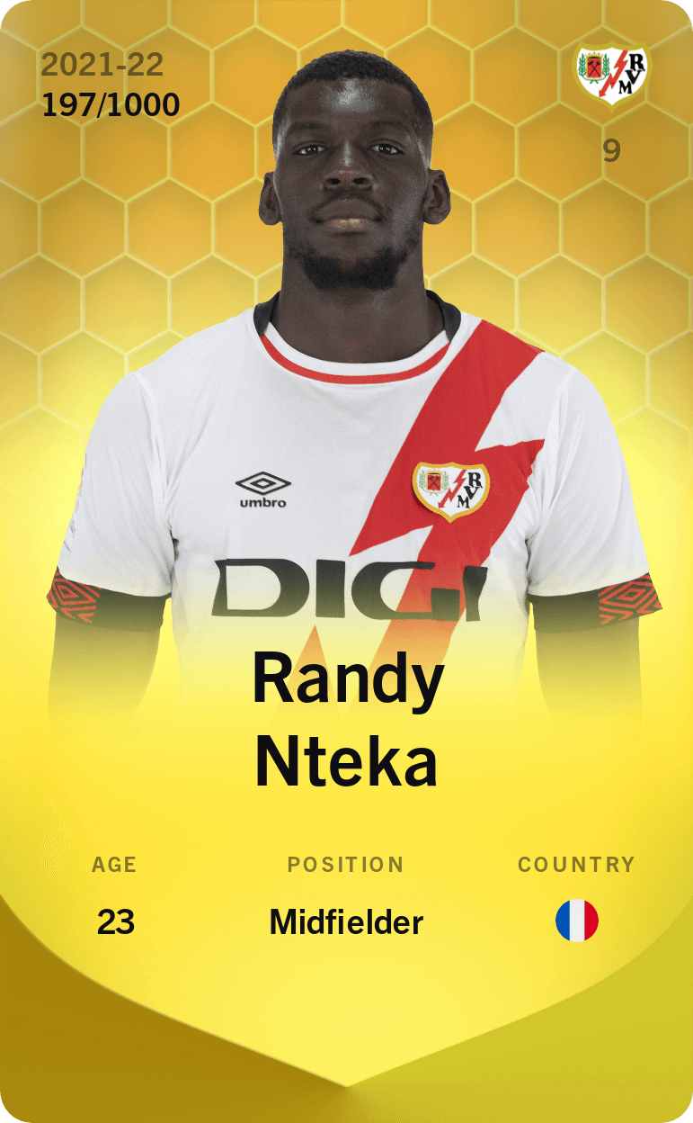 Randy Nteka 2021-22 • Limited 197/1000