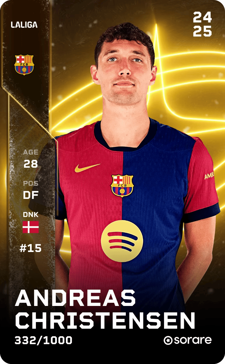 Andreas Christensen 2024-25 • Limited 332/1000