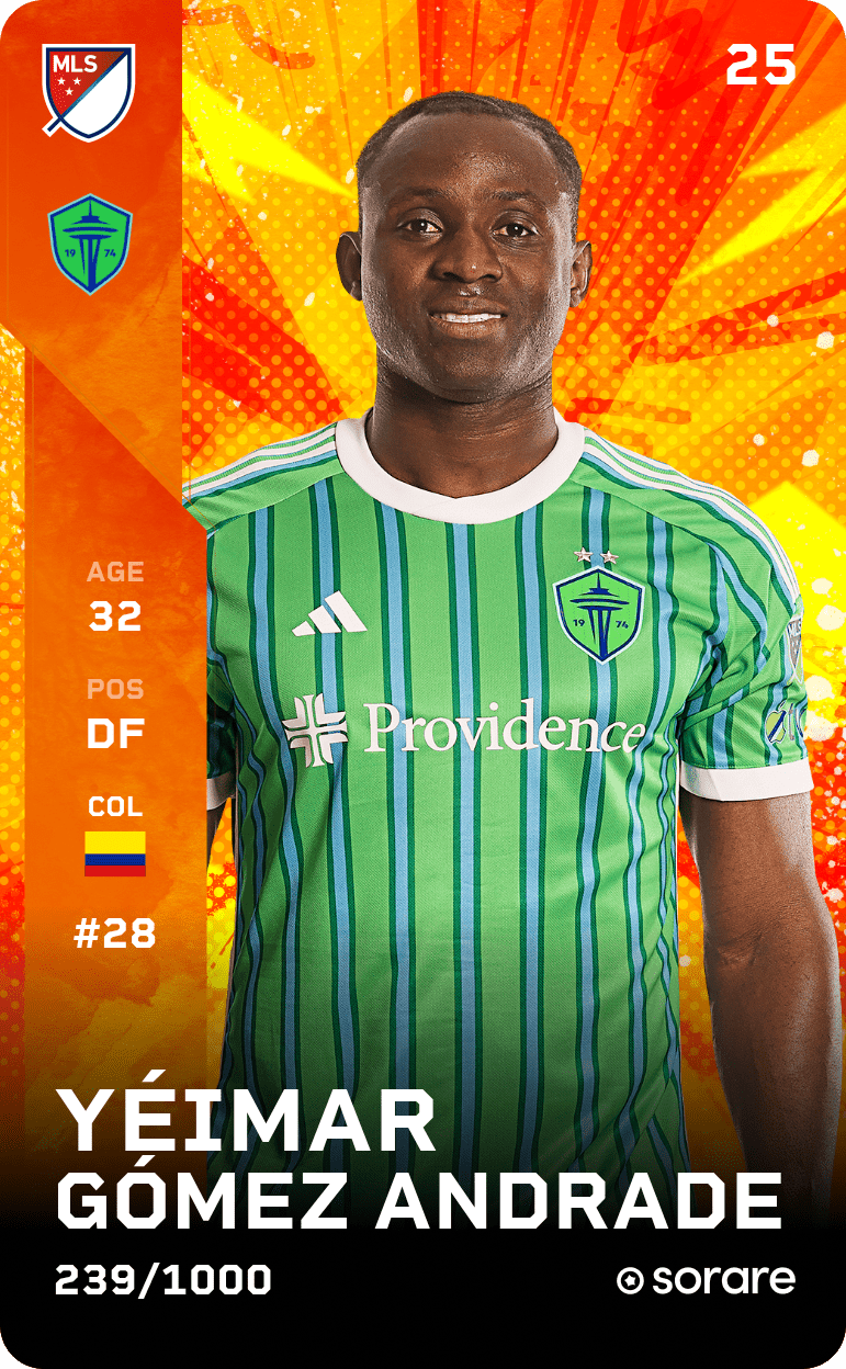 Yéimar Gómez Andrade 2025-26 • Limited 239/1000
