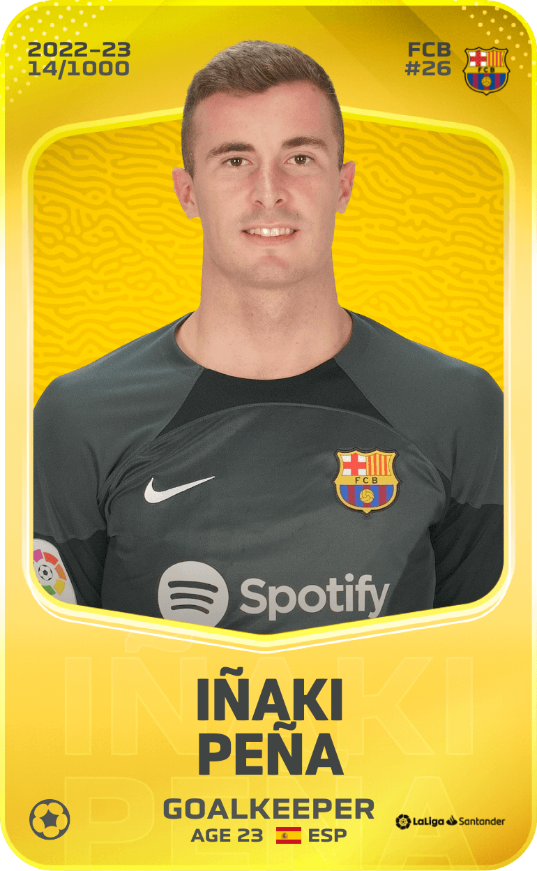 Iñaki Peña 2022-23 • Limited 14/1000