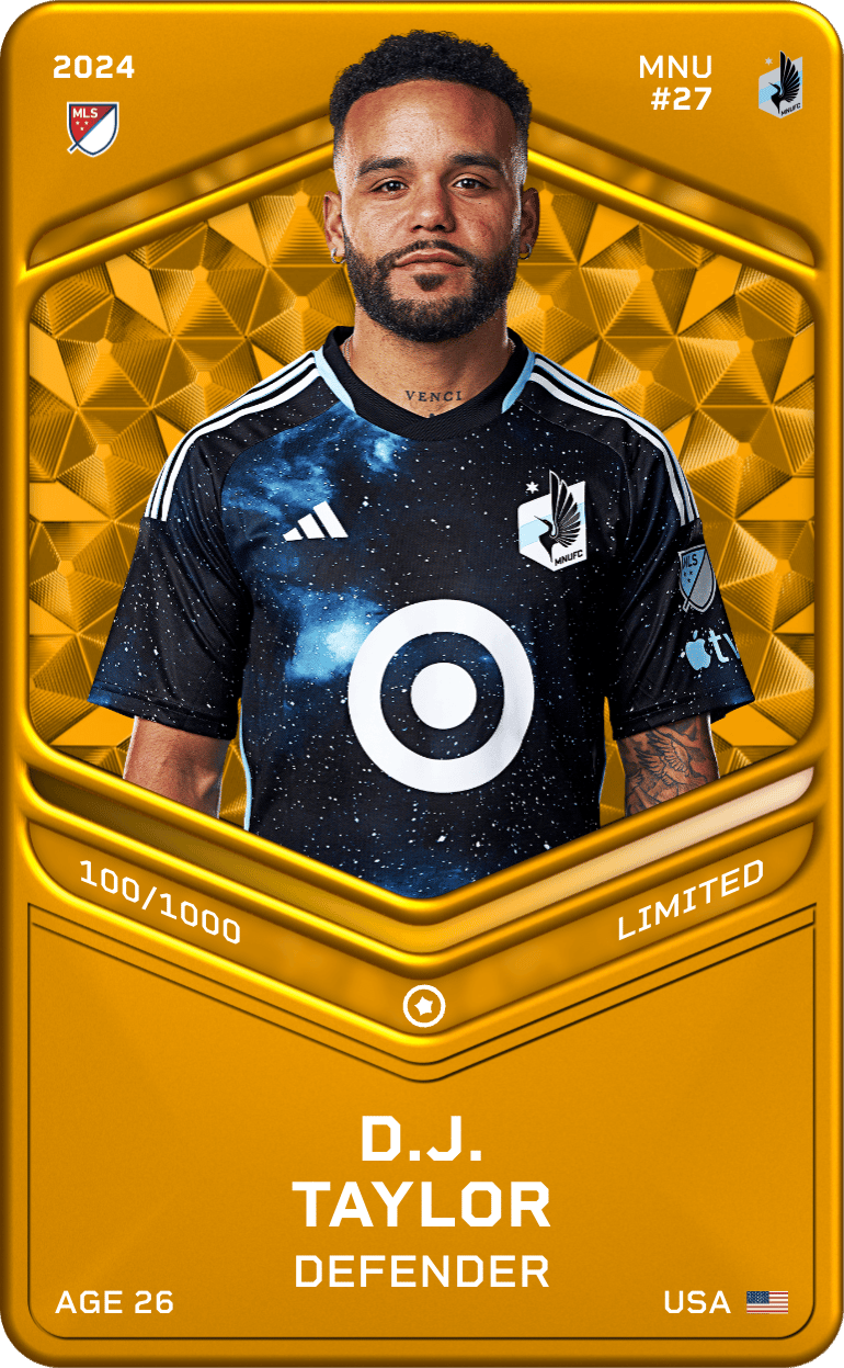 D.J. Taylor 2024-25 • Limited 100/1000