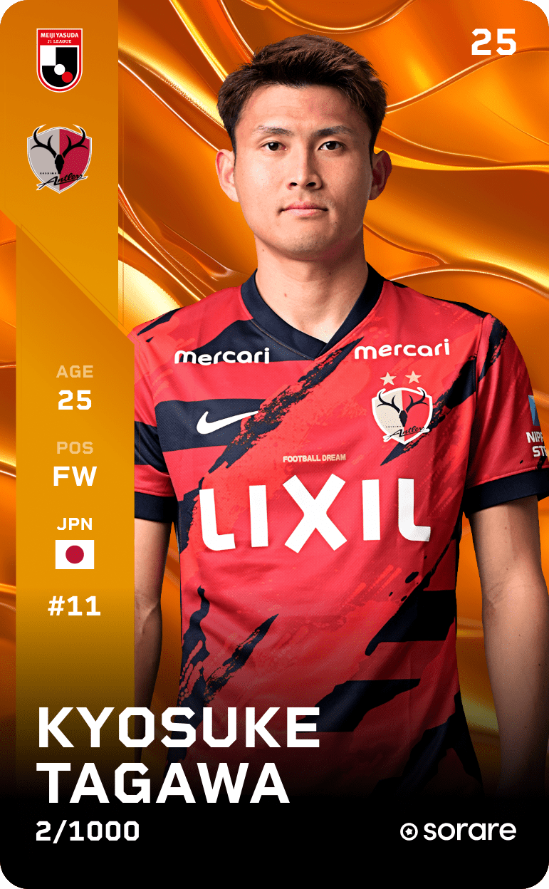 Kyosuke Tagawa 2025-26 • Limited 2/1000