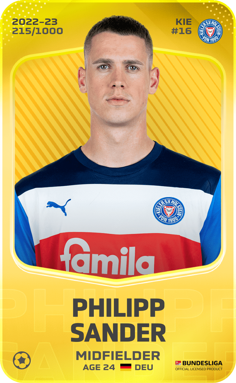 Philipp Sander 2022-23 • Limited 215/1000